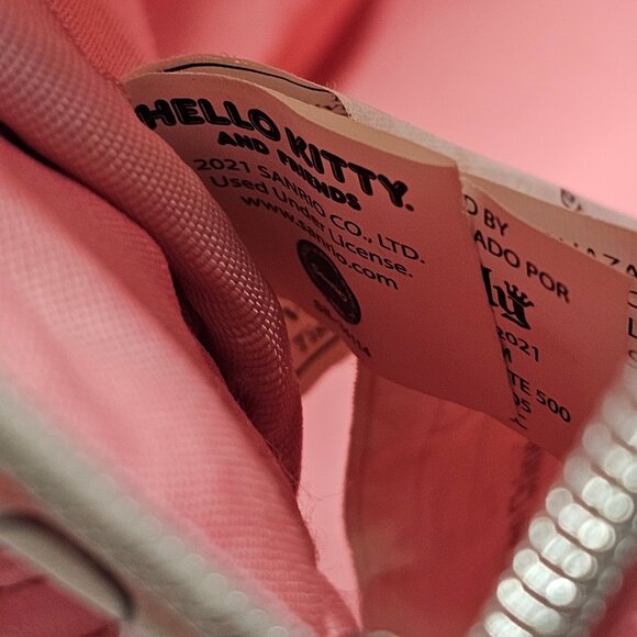 Sanrio Loungefly Hello Kitty Pink Kawaii Sweet Shop Macaroon Mini Backpack AOP - Picture 16 of 16